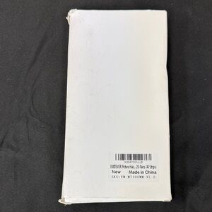 Emitever Picture Hanger double sided strips of black tape 40 strips 20 pairs